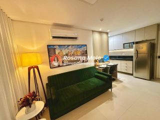 Apartamento 1 quarto, 35m², mobiliado, Edf. Parque do Cais, São José