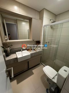 Apartamento 1 quarto, 35m², mobiliado, Edf. Parque do Cais, São José