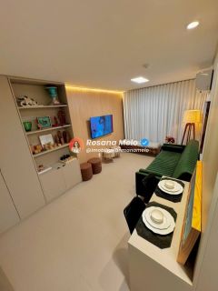 Apartamento 1 quarto, 35m², mobiliado, Edf. Parque do Cais, São José