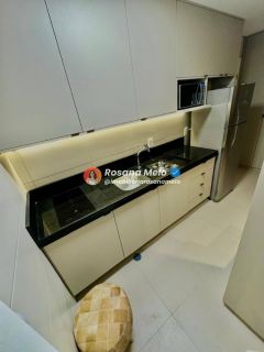 Apartamento 1 quarto, 35m², mobiliado, Edf. Parque do Cais, São José