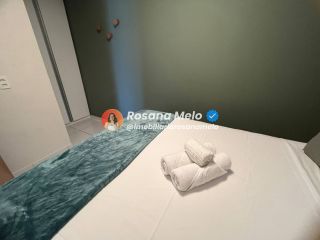 Apartamento 2 suítes, 58m², varanda com vista mar, Edf. Costa das Palmeiras, Boa Viagem
