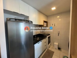 Apartamento 2 suítes, 58m², varanda com vista mar, Edf. Costa das Palmeiras, Boa Viagem