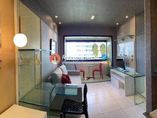 Apartamento 1 quarto, 37m², mobiliado e decorado, Edf. Costa Branca, Boa Viagem