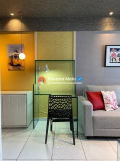 Apartamento 1 quarto, 37m², mobiliado e decorado, Edf. Costa Branca, Boa Viagem
