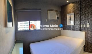 Apartamento 1 quarto, 37m², mobiliado e decorado, Edf. Costa Branca, Boa Viagem