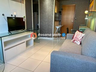 Apartamento 1 quarto, 37m², mobiliado e decorado, Edf. Costa Branca, Boa Viagem