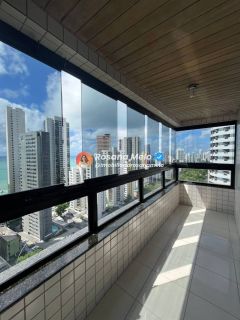 Edf Atlanta Boa Viagem,156m,4 quartos,andar alto,vista mar,lazer,2 vagas