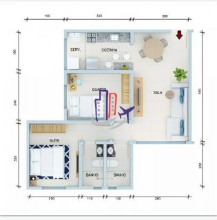 Apartamento Para Vender no bairro Santa Mônica em Belo Horizonte