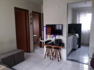 Apartamento Para Vender com 02 quartos no bairro Córrego das Calçadas em Santa Luzia