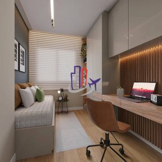 Apartamento Para Vender com 02 quartos 01 suítes no bairro Estoril em Belo Horizonte