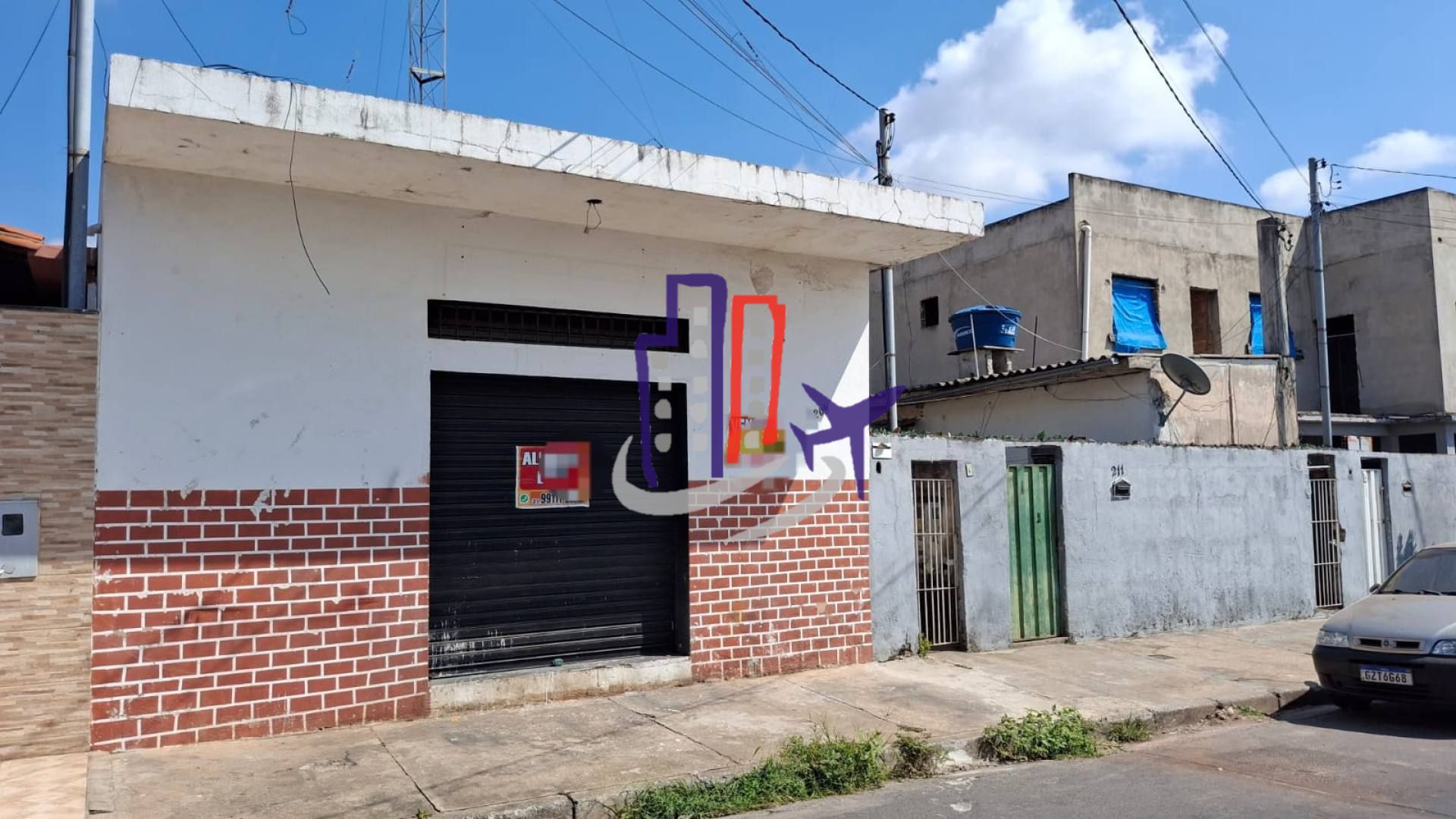 Lote  com 5 barracões no bairro São Caetano em Betim