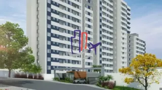 Apartamento Para Vender com 02 quartos 02 Varandas e 02 vagas no bairro Caiçaras em Belo Horizonte