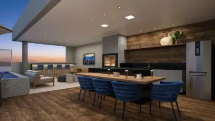 Apartamento Para Vender com 02 quartos 02 Varandas e 02 vagas no bairro Caiçaras em Belo Horizonte