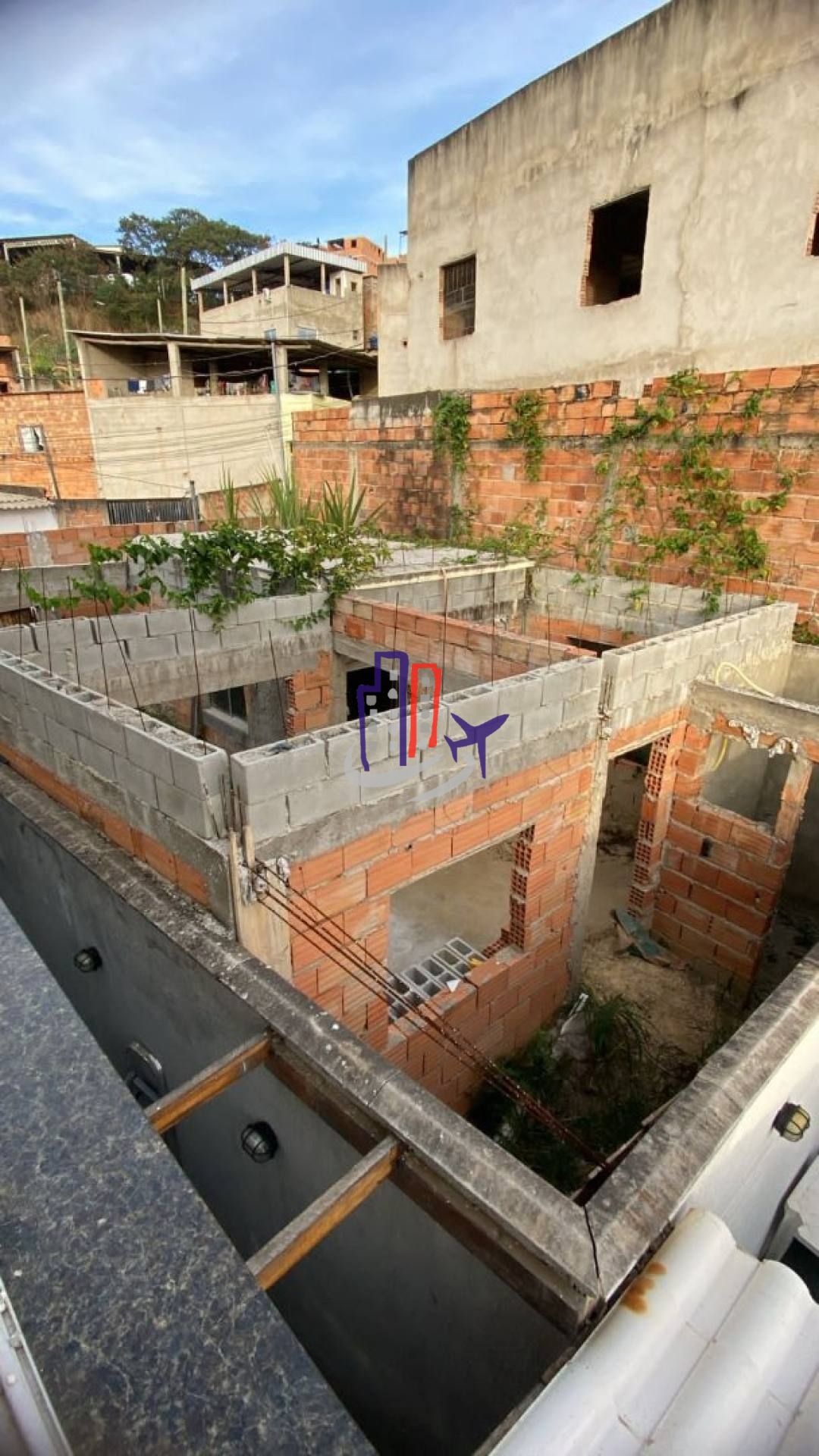 Casa Em Construção com 02 quartos no bairro Cachoeira em São José Da Lapa