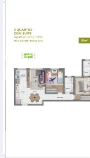 Lançamento Mirante Estoril Apartamento  com 02 quartos 01 suítes no bairro Estoril em Belo Horizonte