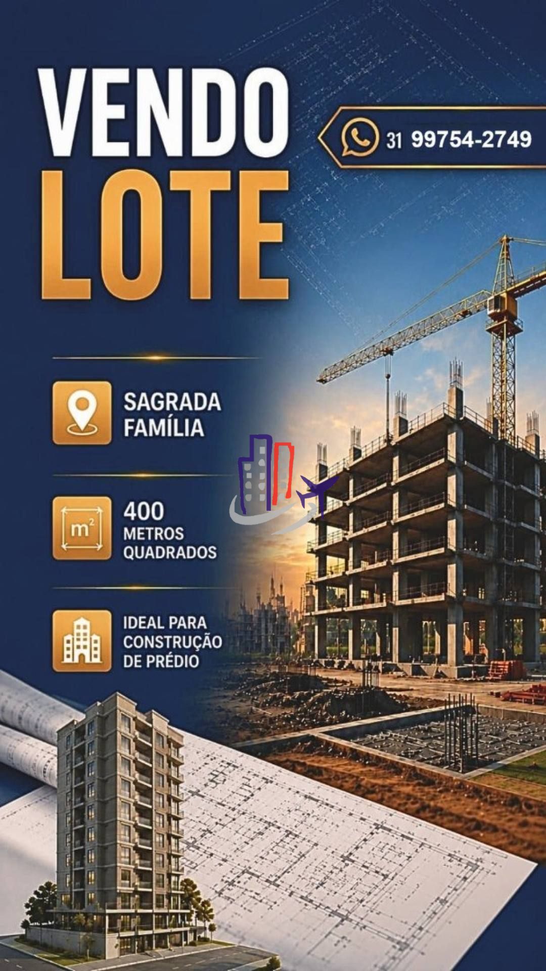 Lote / Terreno Comercial Para Vender no bairro Sagrada Família em Belo Horizonte