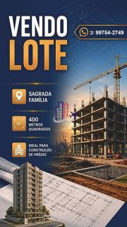 Lote / Terreno Comercial Para Vender no bairro Sagrada Família em Belo Horizonte