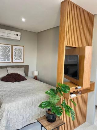 (P) LOCAÇÃO - STUDIO DESING, AP 1 QUARTO MOBILIADO. Com Vista privilegiada para o mar!