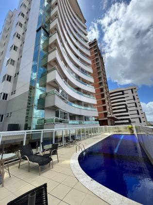 (MR) LOCAÇÃO - ED. MARITIMUS, AP COM 2 QUARTOS SENDO 1 SUÍTE em PONTA DA AREIA