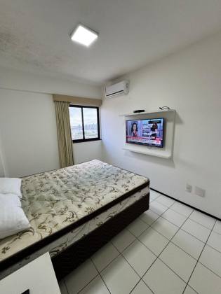 (MR) LOCAÇÃO - FLAT BIARRITZ RESIDENCE MOBILIADO