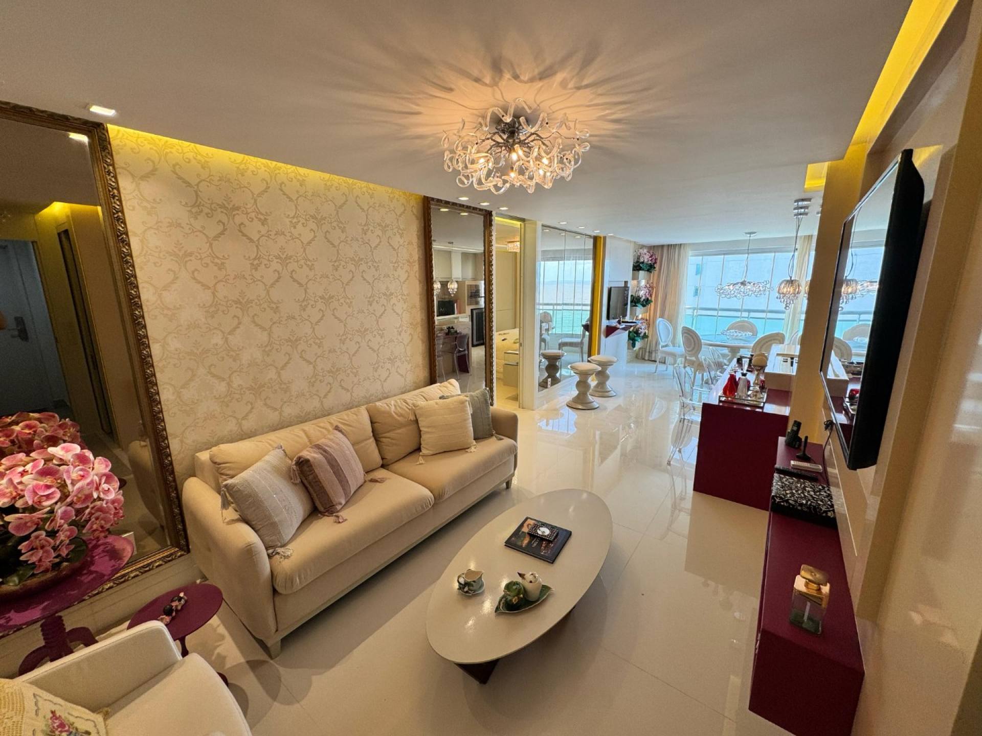 (MR) LOCAÇÃO AP VISTA MAR - ED. UNIQUE PONTA DO FAROL