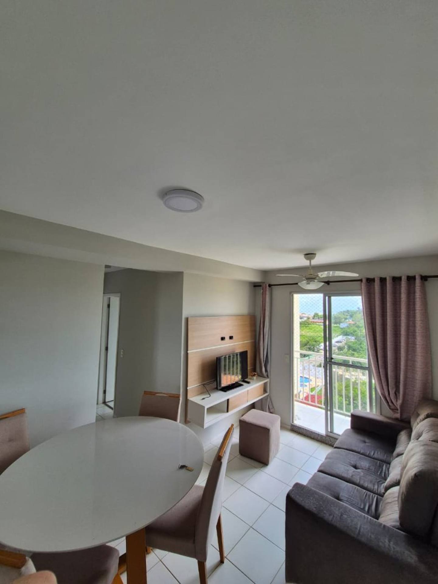 (MR) LOCAÇÃO AP SEMI MOBILIADO VISTA MAR - COSTA ARAÇAGY