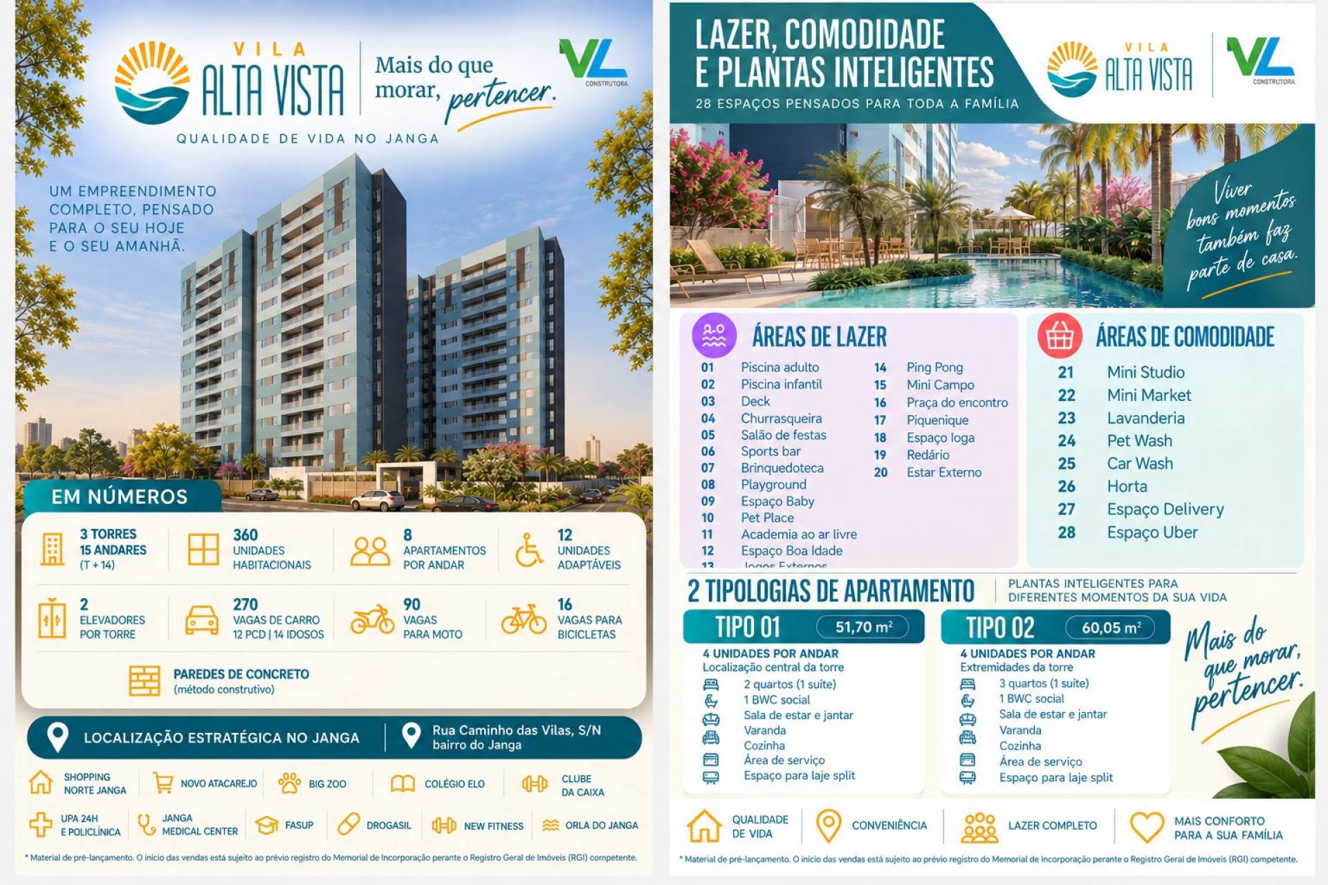 BREVE LANÇAMENTO - VILLA ALTA VISTA