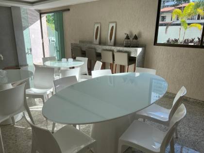 A 500m da Praia! 3 Quartos com Lazer Completo no Coração de Boa Viagem