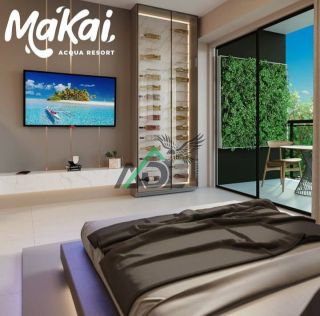 Flat a Venda no Condomínio MAKAI em Muro Alto