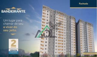 Apartamentos 2 quartos e Piscina no condomínio Bandeirantes no campo de aviação Maranguape Paulista