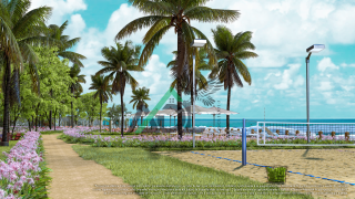 FLATS PÉ NA AREIA NO LITORAL NORTE