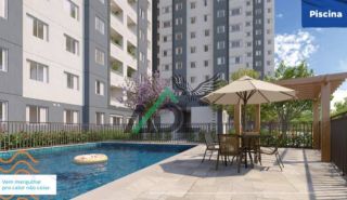 Morada Beberibe 2 quartos com área de lazer com Piscina