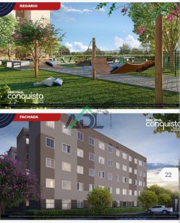 LANÇAMENTO COM 2 QUARTOS NA PE 22 EM FRENTE  A IGREJA EVANGELICA DO AMOR EM PAULISTA