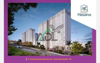 Apartamento com 2 quartos a venda pelo MINHA CASA MINHA VIDA+DESCONTO DE ATÉ 57 MIL em Passarinho