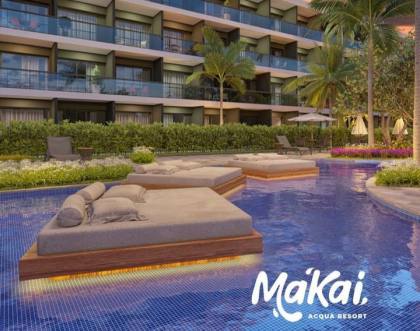 Flat a venda no Makai Acqua Resort em Muro Alto Porto de Galinhas