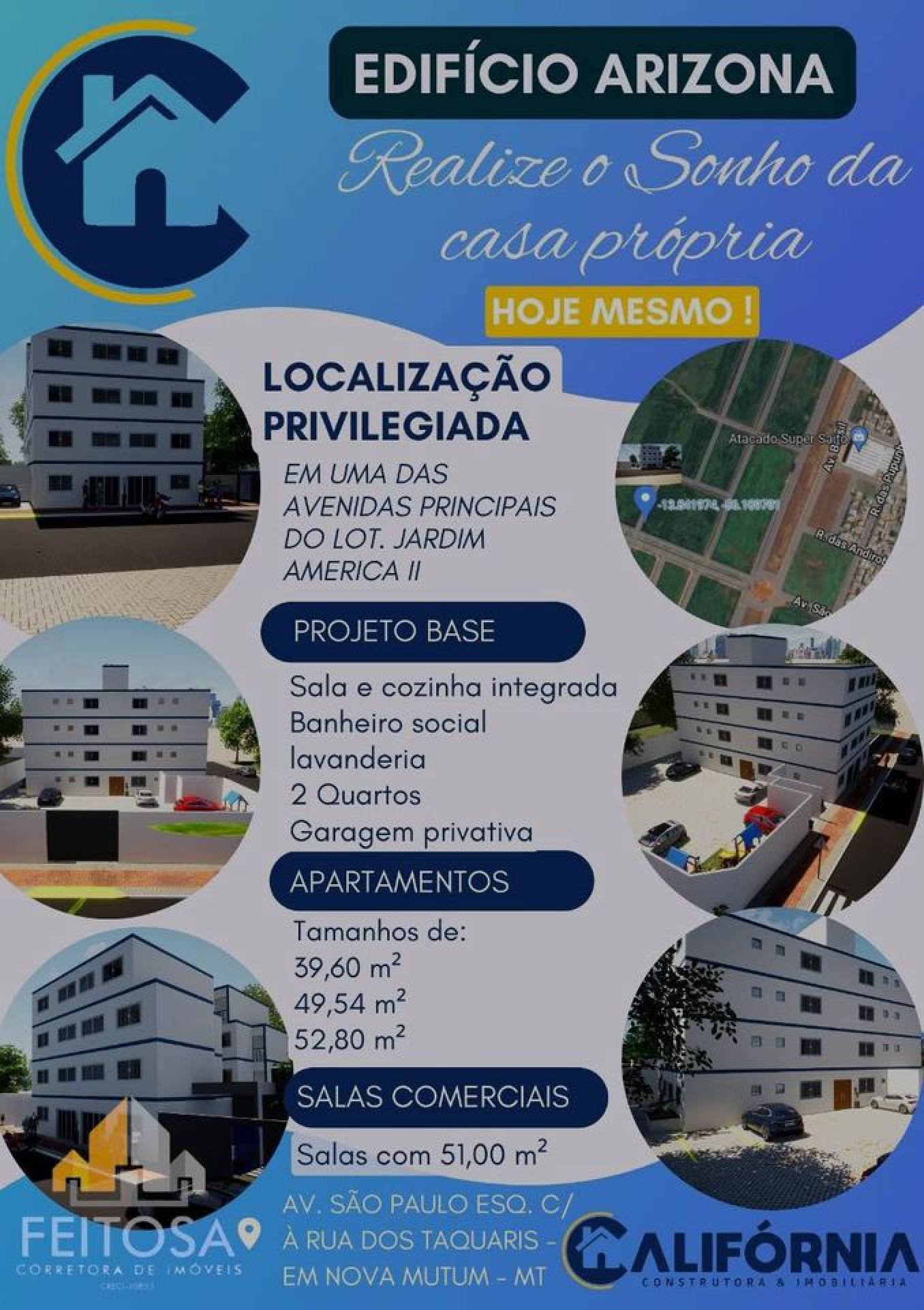 IMÓVEIS DISPONÍVEIS PARA VENDA NO RESIDENCIAL ARIZONA