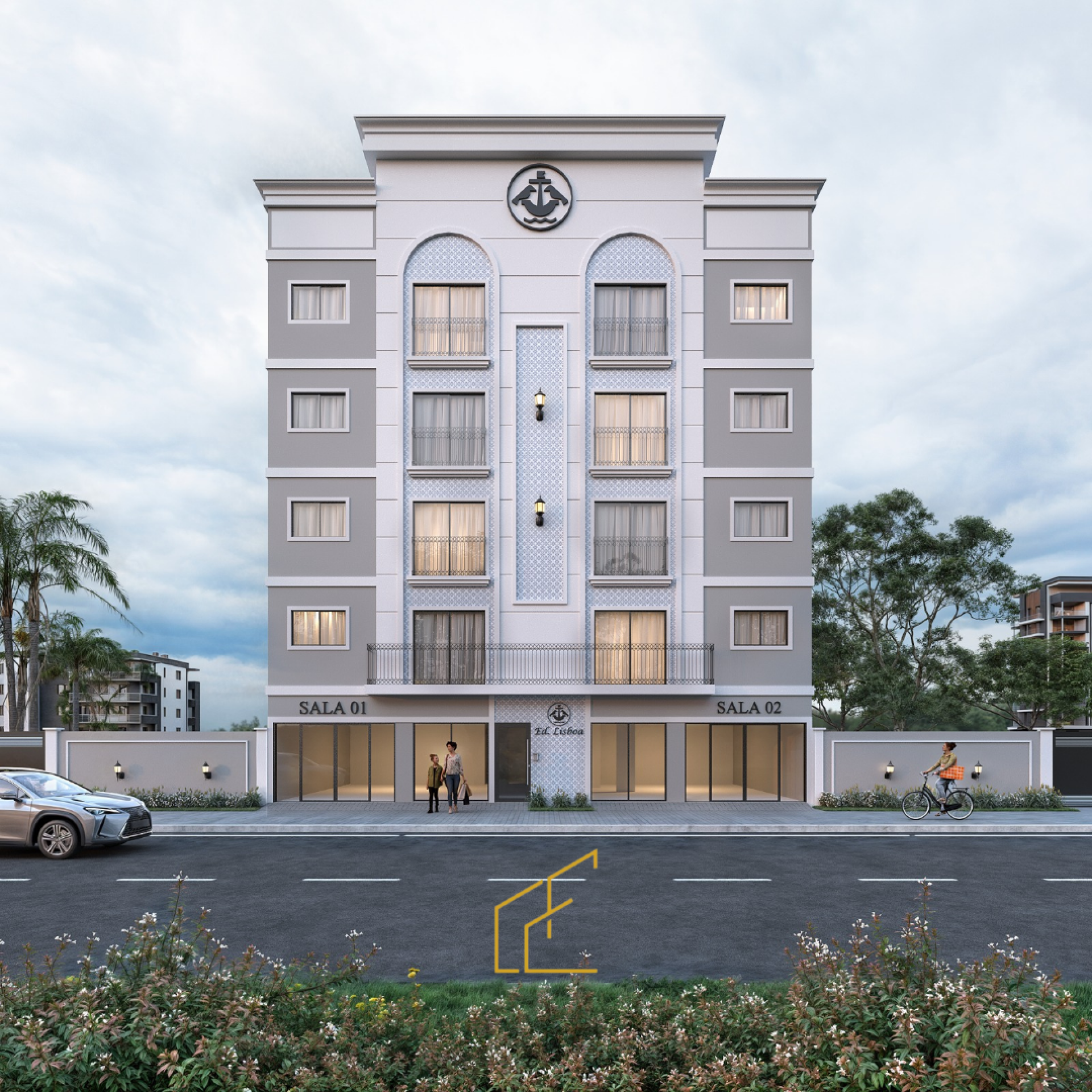 STUDIOS DISPONIVEIS PARA VENDA NO EDIFÍCIO LISBOA NO BAIRRO JARDIM AMÉRICA 02