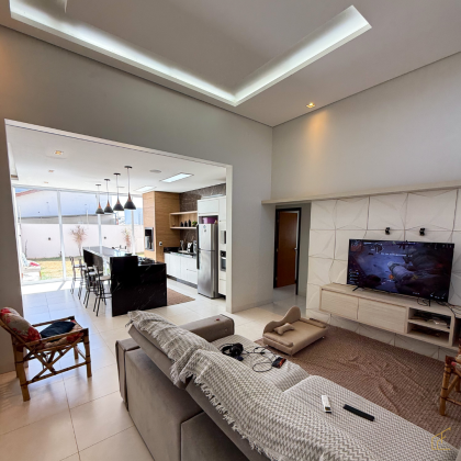 ? Casa moderna e completa – 3 quartos (1 suíte) com área gourmet integrada!