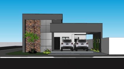 ? Casa moderna à venda em terreno de esquina – 250 m²