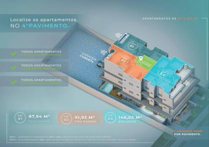Residencial Pedro Henrique - Apartamentos de 87m² a 155m²