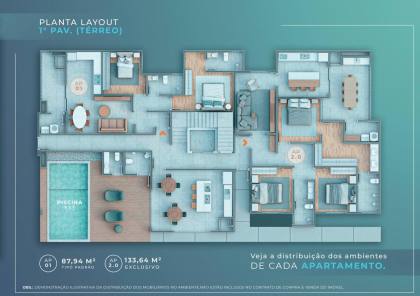 Residencial Pedro Henrique - Apartamentos de 87m² a 155m²