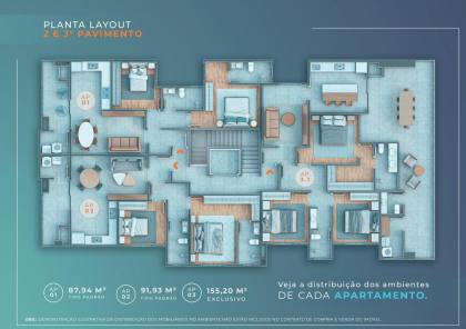 Residencial Pedro Henrique - Apartamentos de 87m² a 155m²