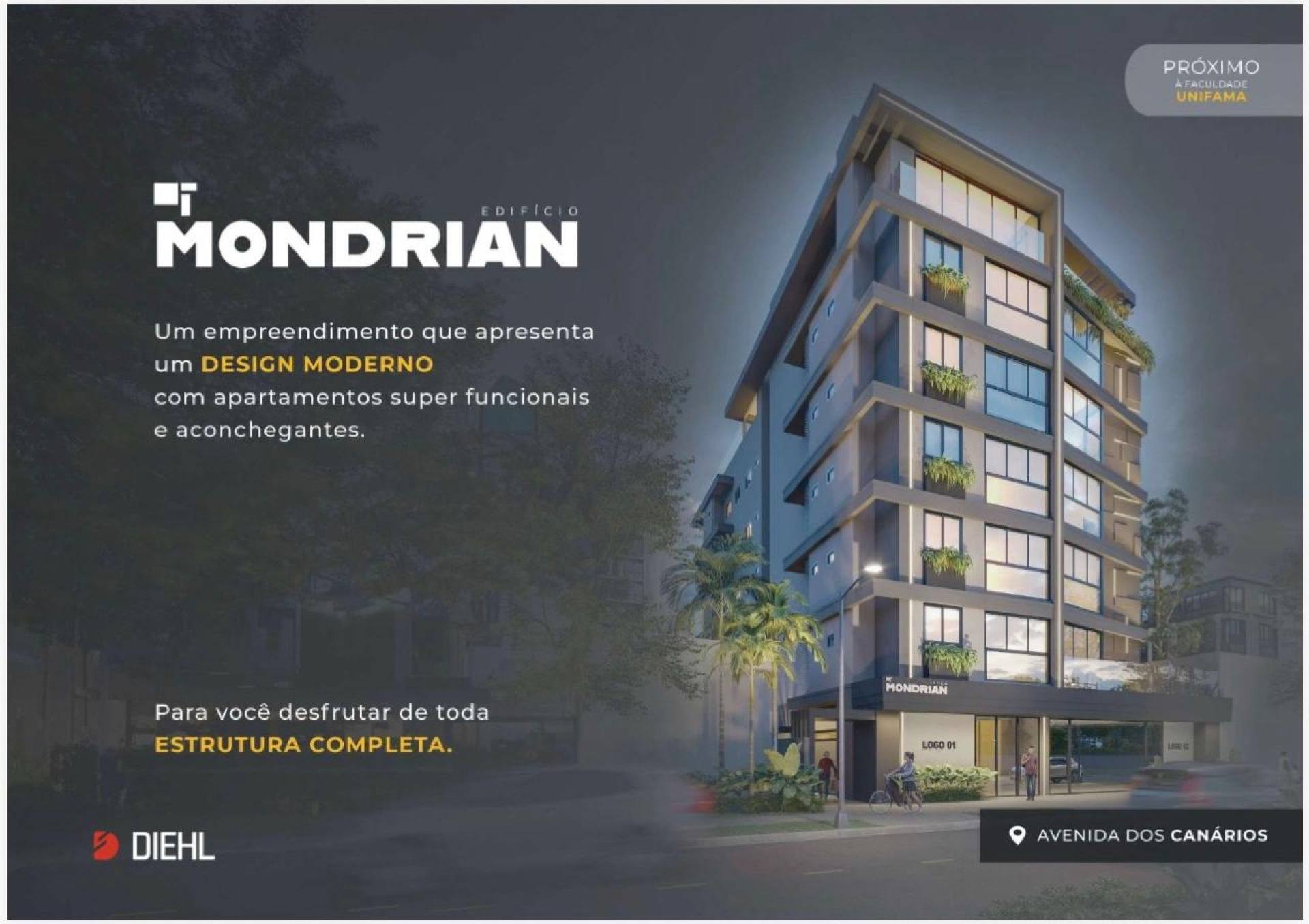 Edifício Mondrian – Apartamento à venda