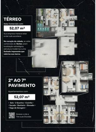 Edifício Vertex – Apartamento à venda