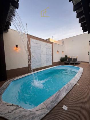 CASA ESPETACULAR PORTEIRA FECHADA NO JARDIM DAS ORQUÍDEAS - NOVA MUTUM!