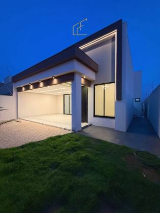 Casa Moderna à Venda – Bairro Eldorado | Nova Mutum/MT