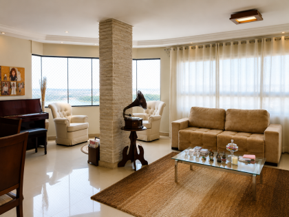 Apartamento duplex com 3 Quartos, 1 Suíte para aluguel, Com 288 m² - Bairro Jardins - Aracaju/SE.