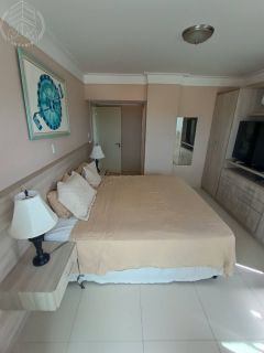 Apartamento alto padrão mobiliado com 139 m², 3 suítes á aluguel na Atalaia - Aracaju/SE