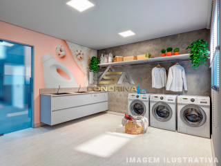 LE CHALET - Apartamento de 2 dormitórios oferece uma suíte