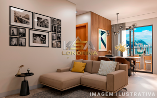 LE CHALET - Apartamento de 2 dormitórios oferece uma suíte